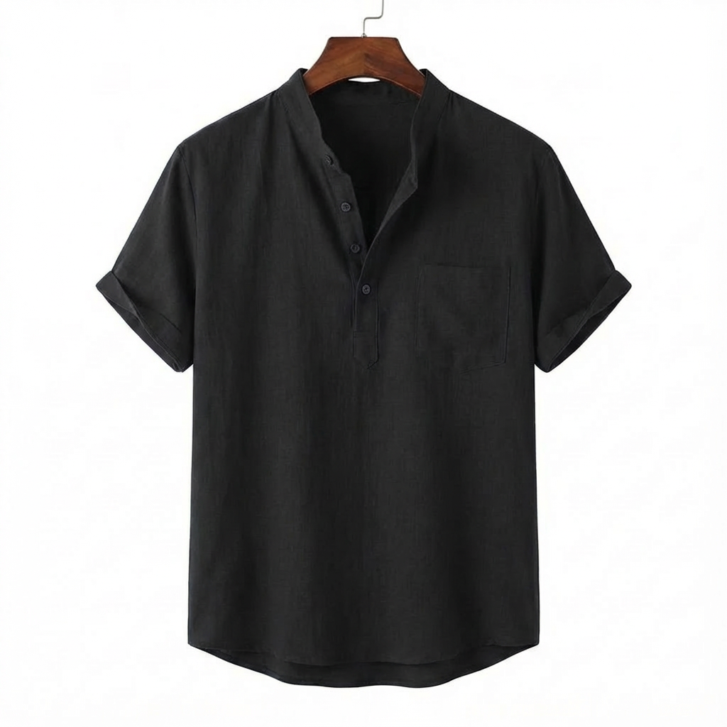 Tavros Summer Henley Shirt