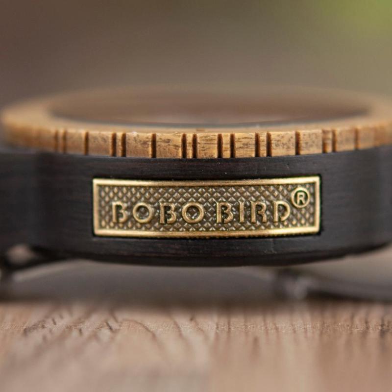Bobo Bird Wooden Skeleton Automatic Maximus Watch