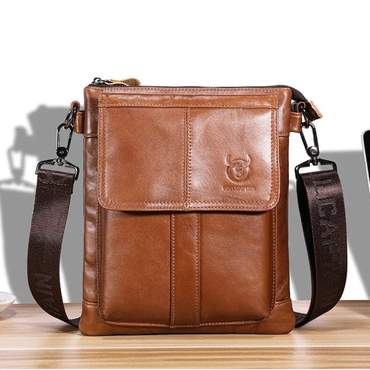 BullCaptain Vanguarda Leather Bag