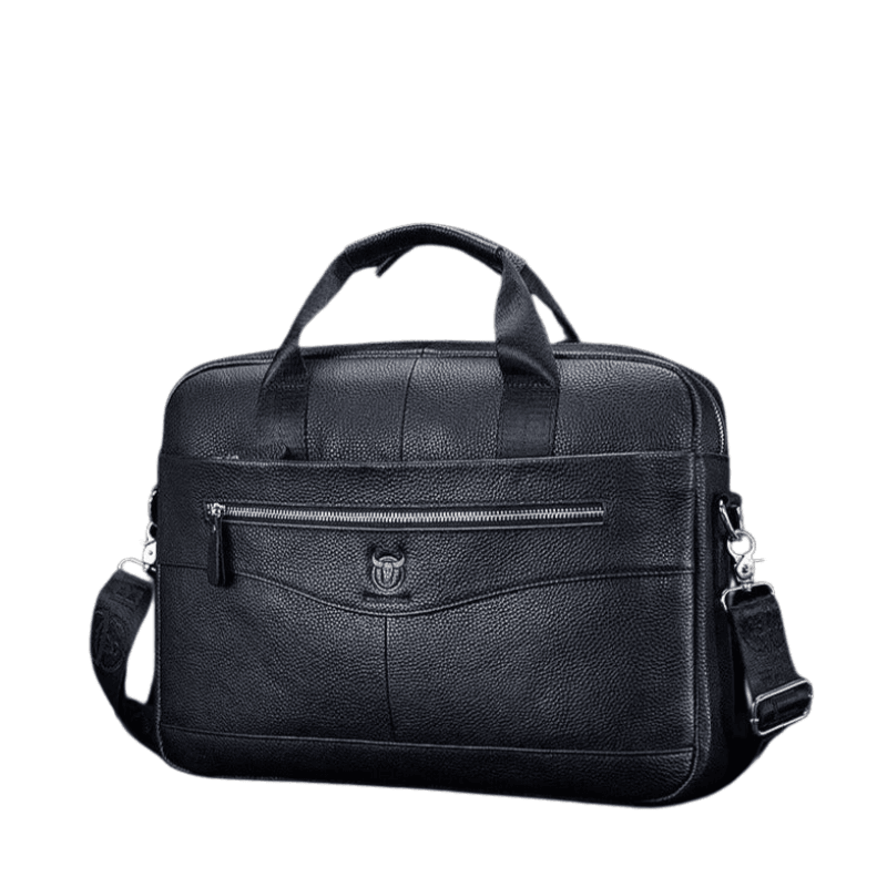 BullCaptain Premium Large Leather Bag