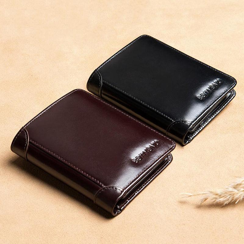 Banyanu Sophisticated Classic Leather Wallet