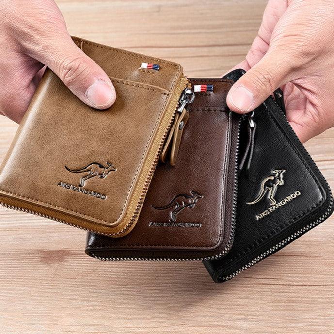 Aiks Kangaroo Sophistic Leather Wallet