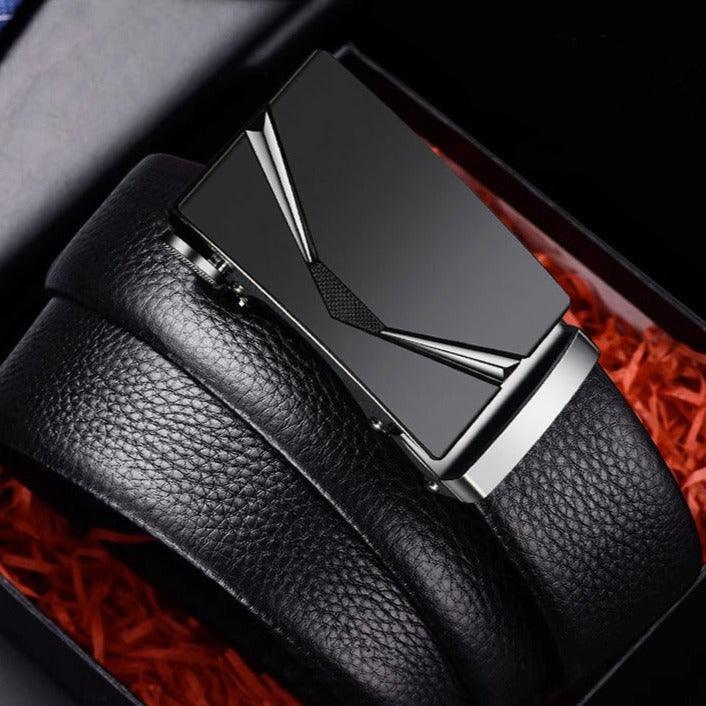 Basic Style Leather Belt