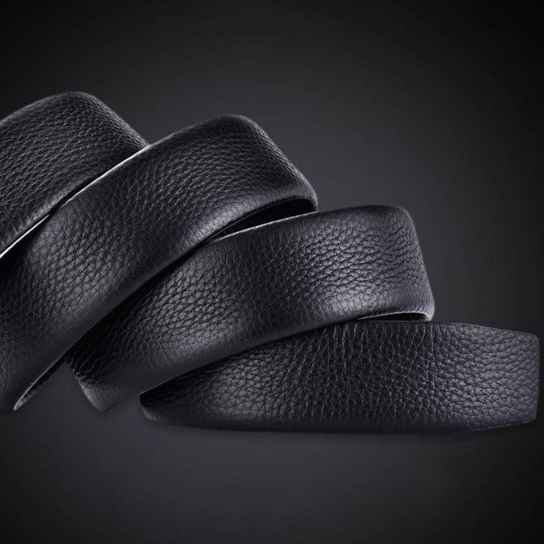 Basic Style Leather Belt