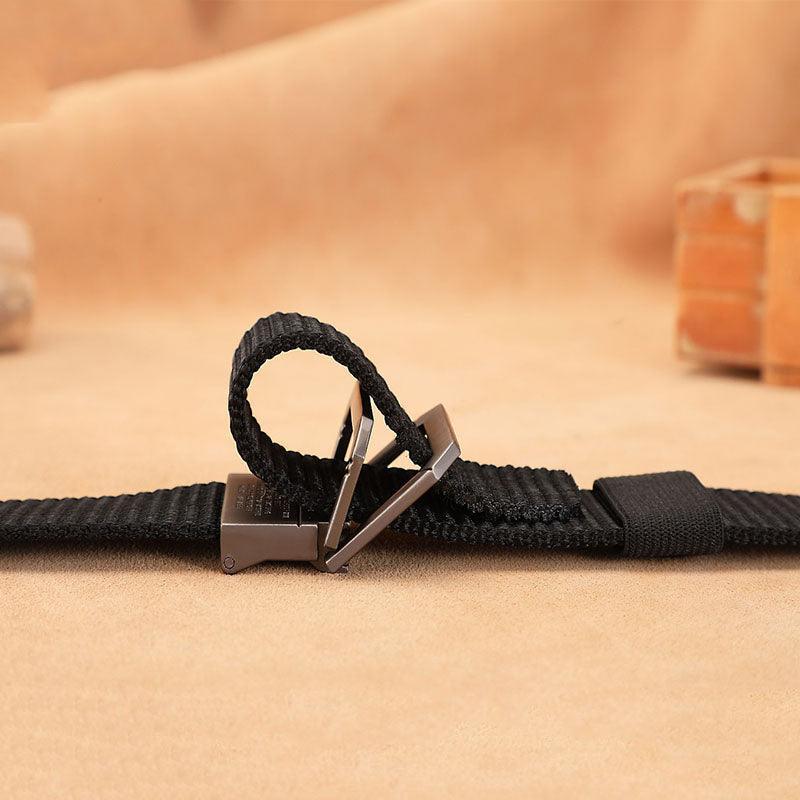 Ultra Force Stainless Steel Buckle Leather Belt