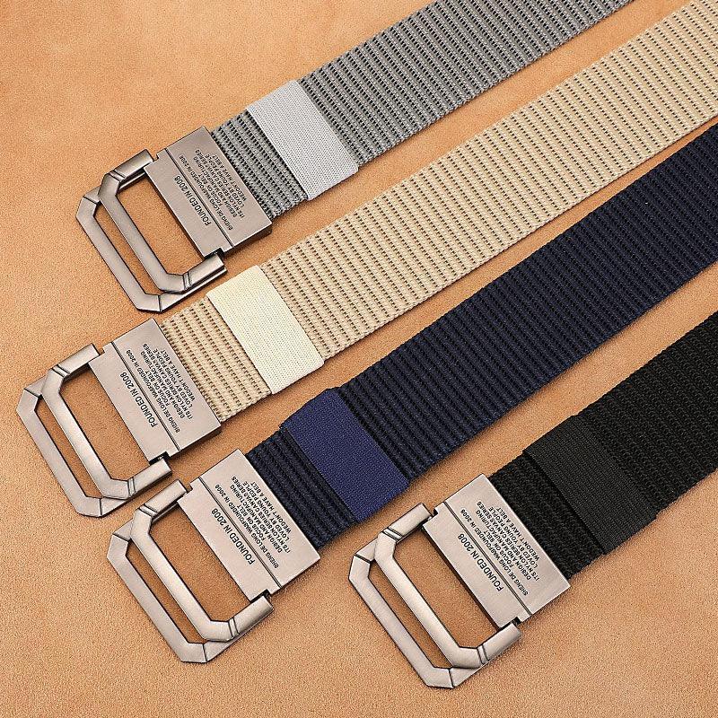 Ultra Force Stainless Steel Buckle Leather Belt