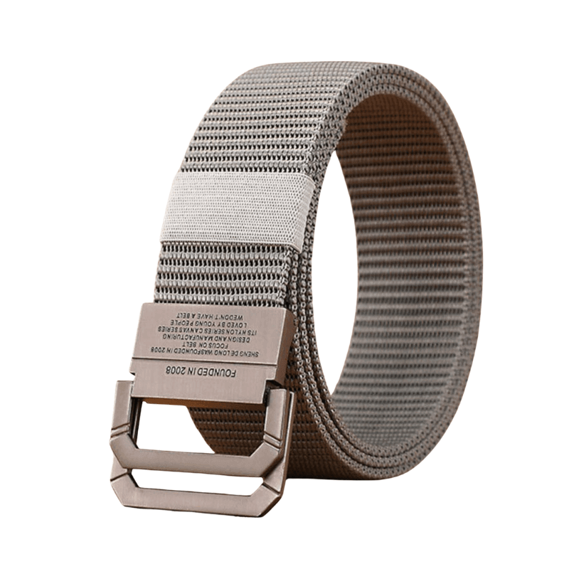Ultra Force Stainless Steel Buckle Leather Belt