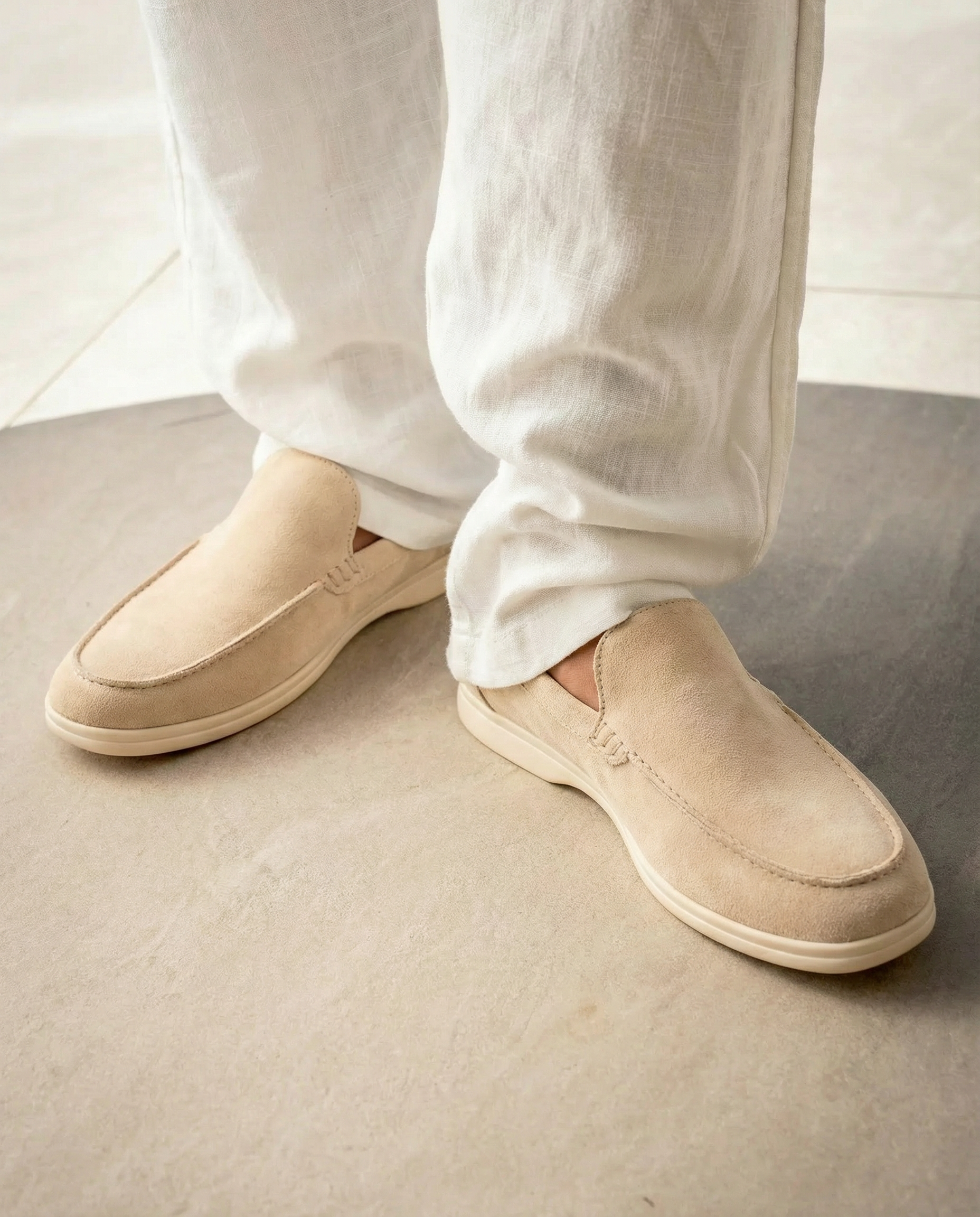 Tavros Heritage Suede Loafers