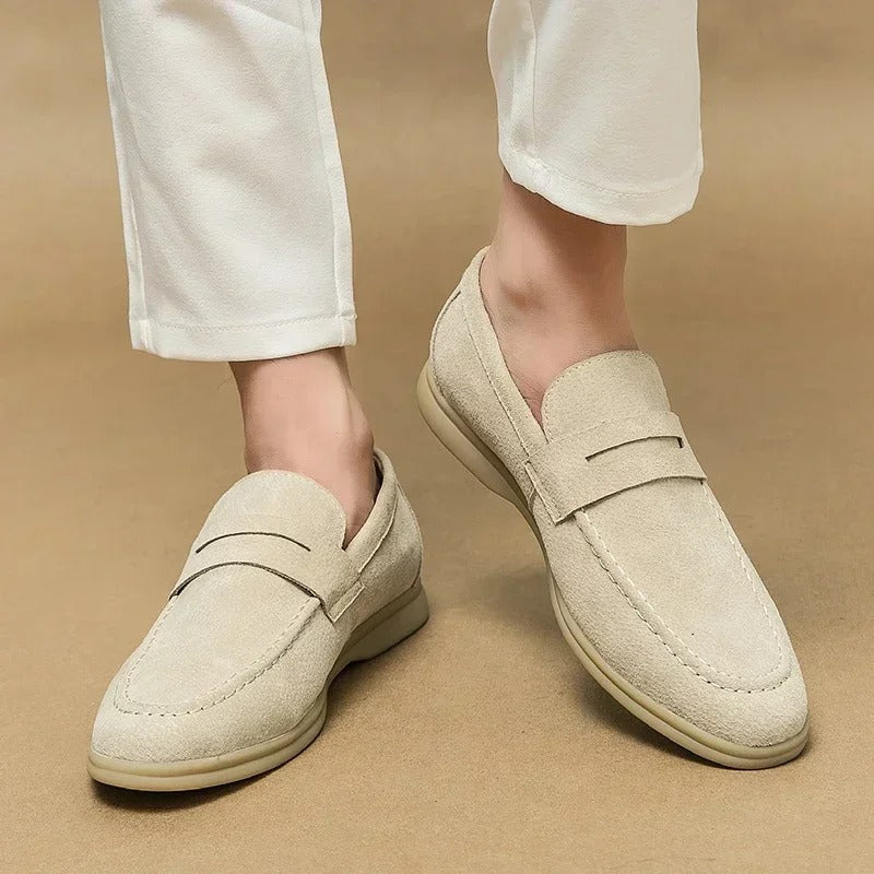 Tavros Prestige Suede Loafers