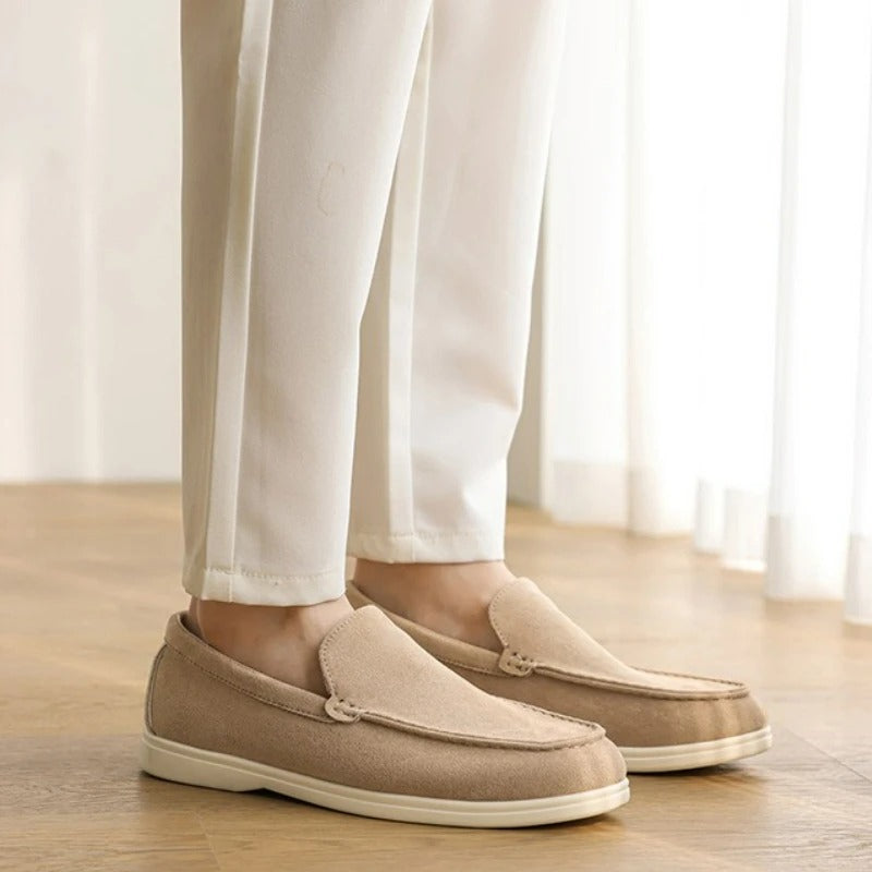 Tavros Heritage Suede Loafers