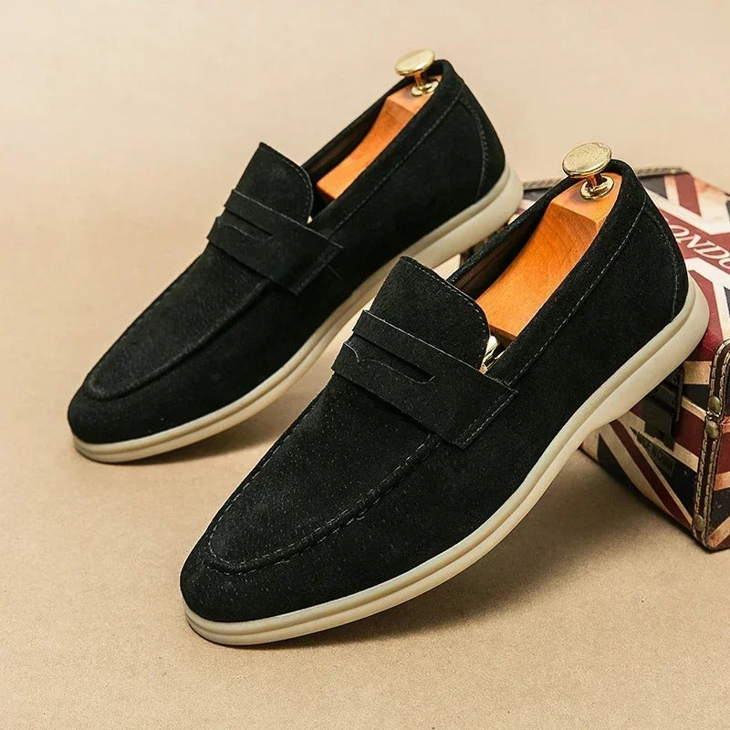 Tavros Prestige Suede Loafers
