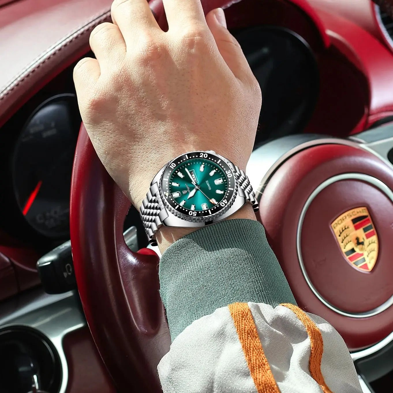 Poedagar Elite Men's Sports Watch