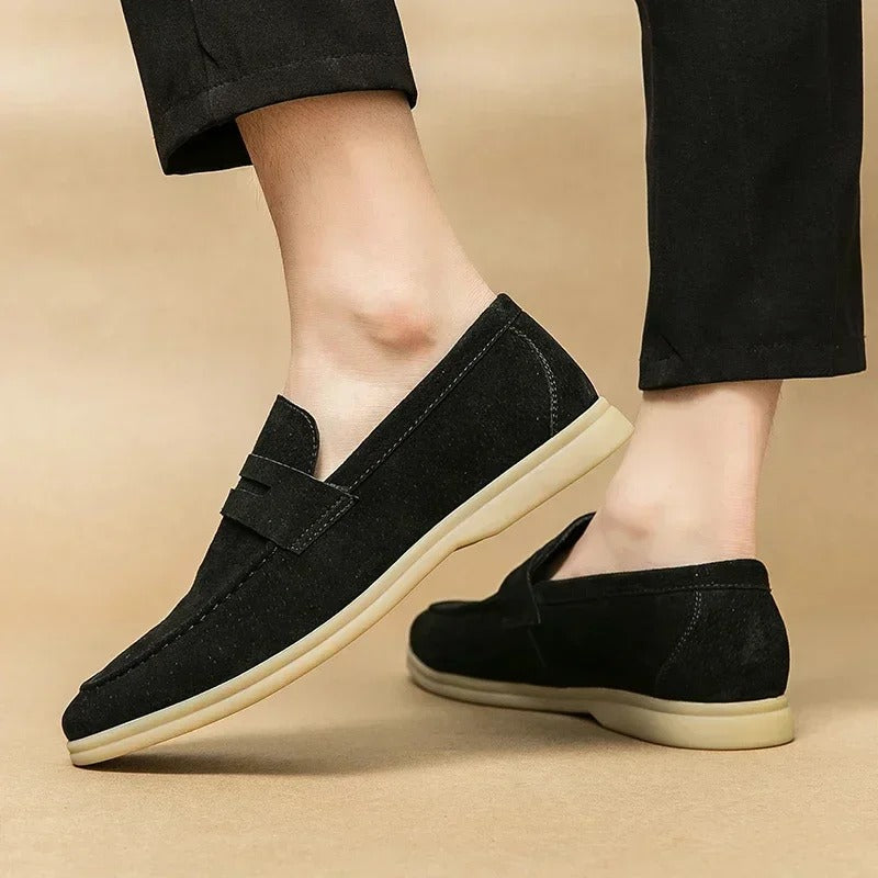 Tavros Prestige Suede Loafers