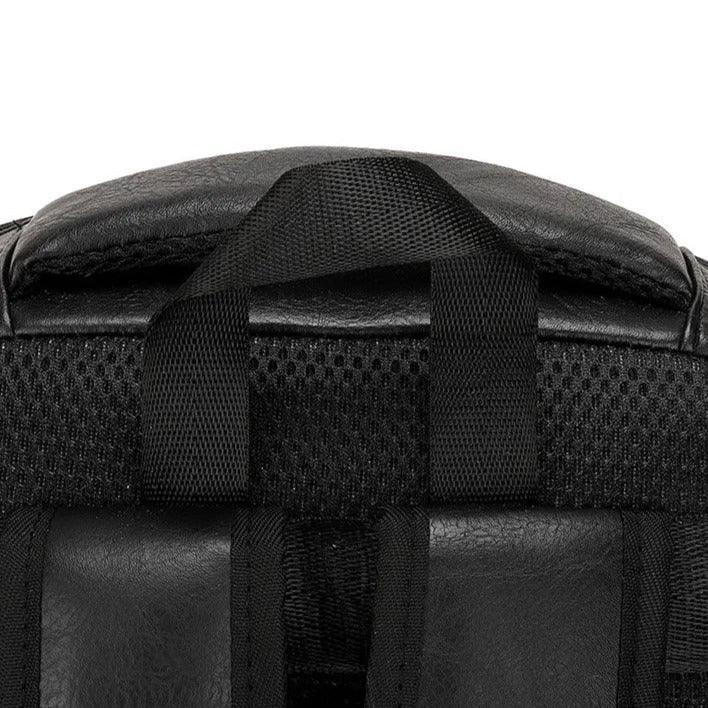 Compact Leather Backpack