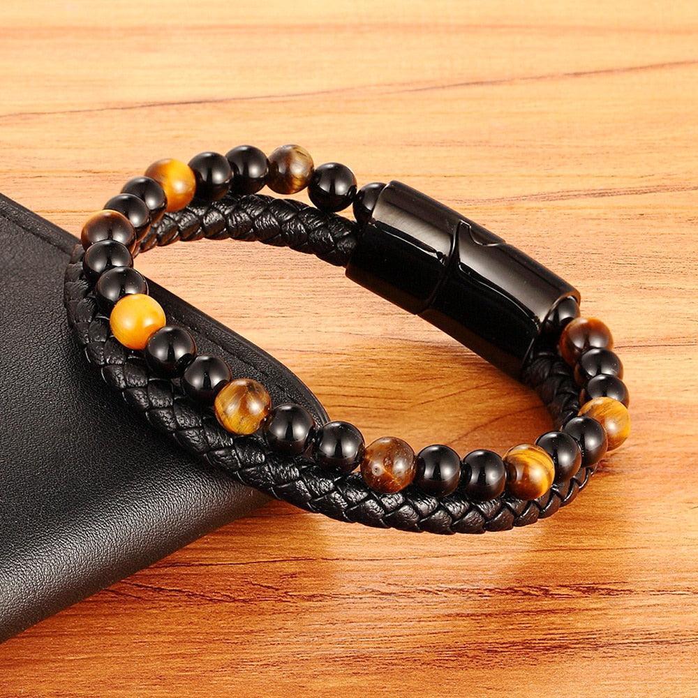 Distinctive Leather Bracelet