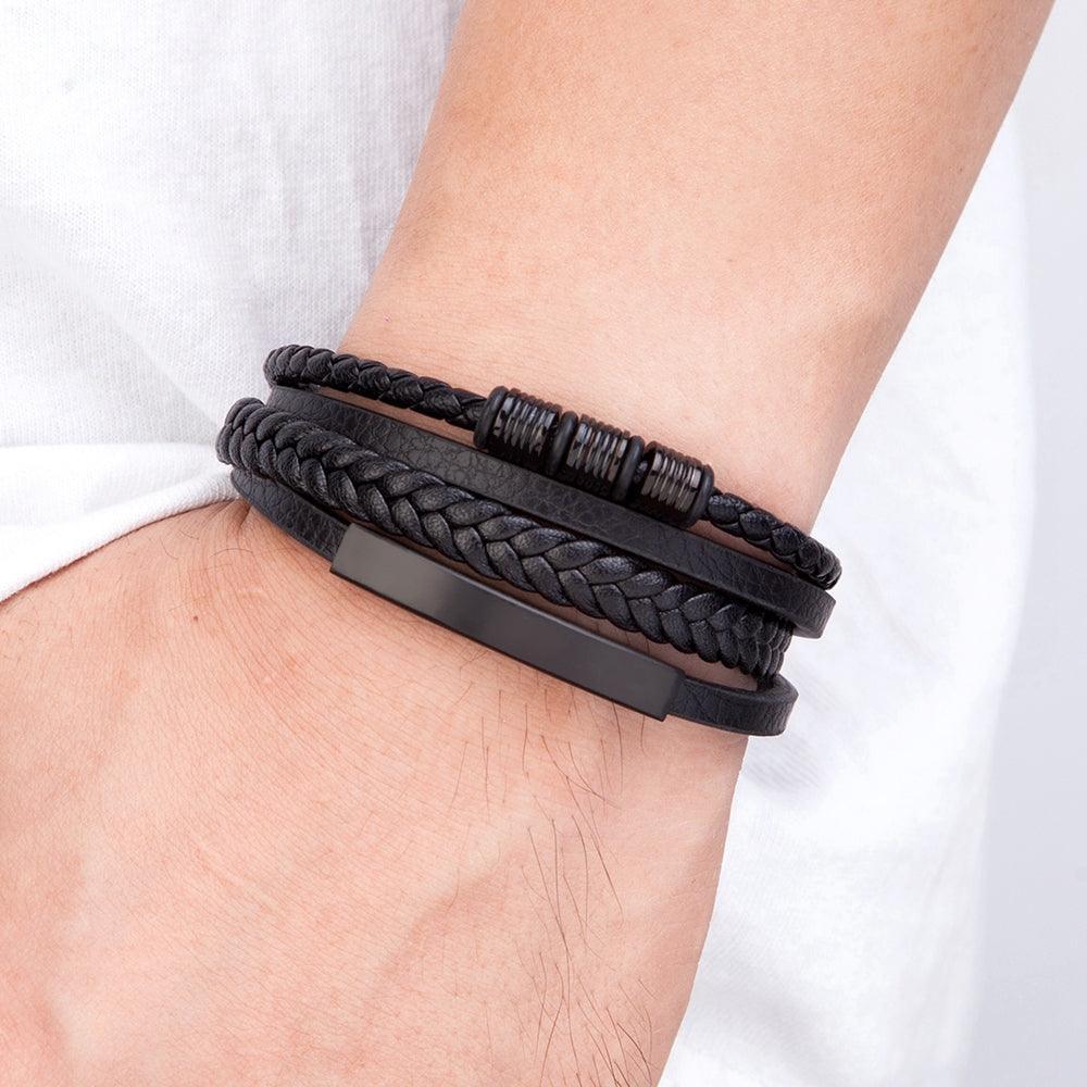 Style Wallet Leather Bracelet