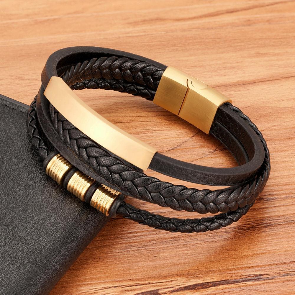 Style Wallet Leather Bracelet