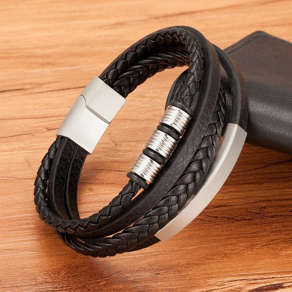 Style Wallet Leather Bracelet