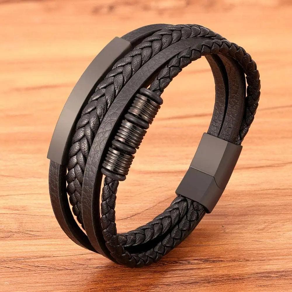 Style Wallet Leather Bracelet