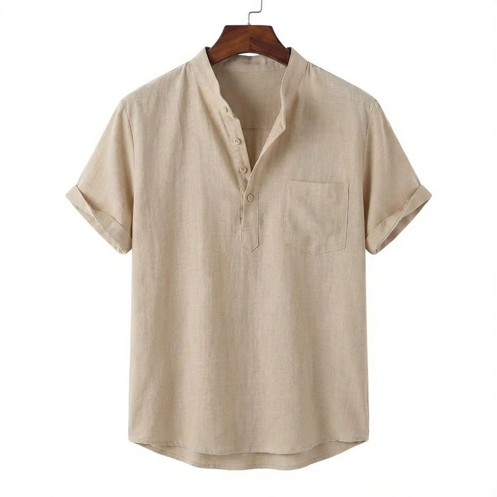 Tavros Summer Henley Shirt