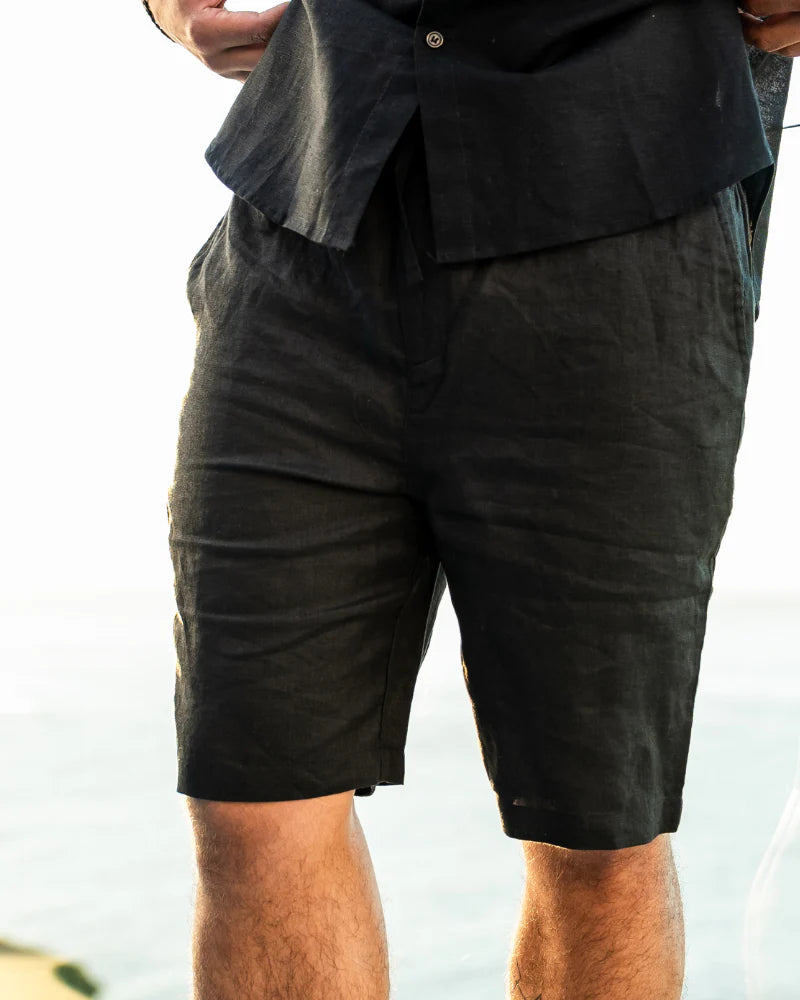 Monaco – Premium Linen Shorts