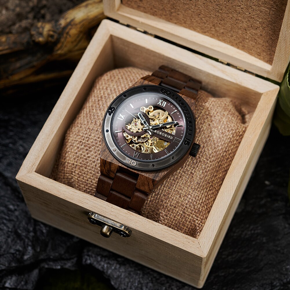 Tavros Wooden Luxurious Maximus Watch