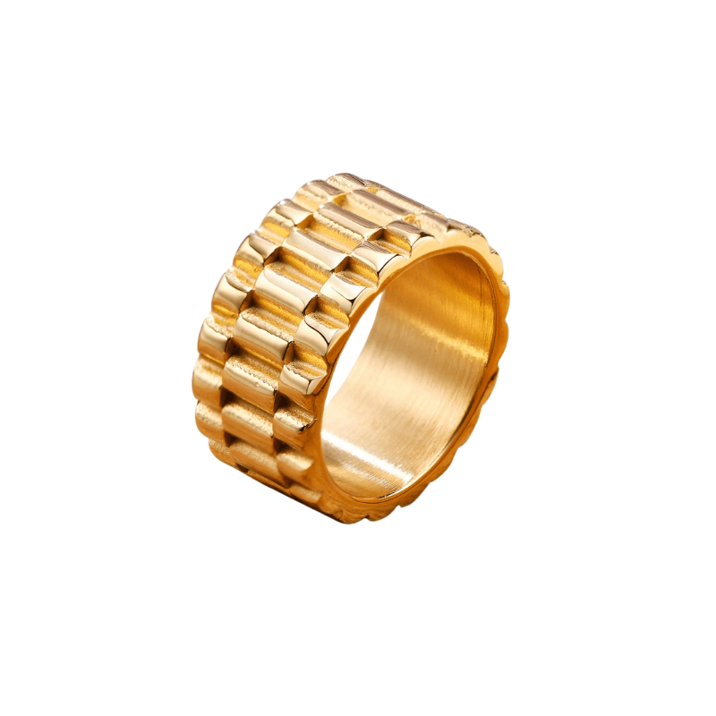 Tavros Golden Bracet Ring