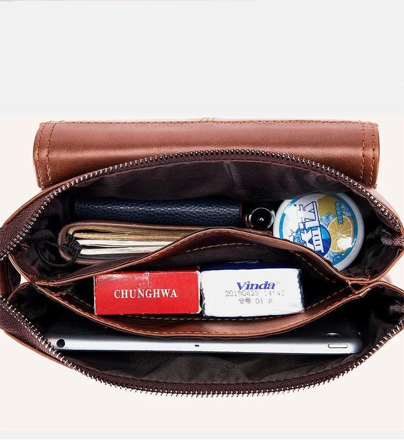 Tavros Vanguarda Leather Bag