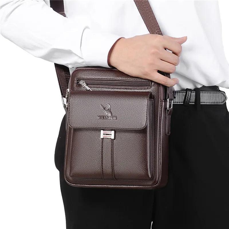 Tavros Elegance Leather Crossbody Bag