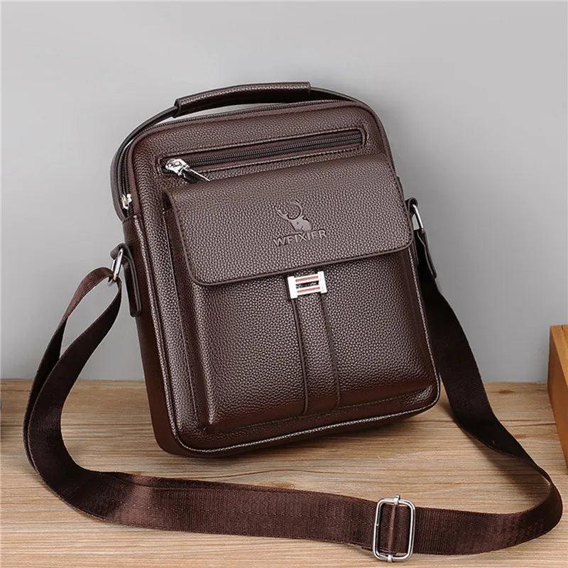 Tavros Elegance Leather Crossbody Bag
