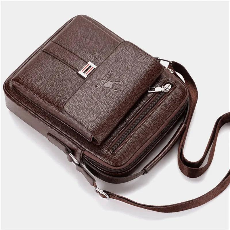 Tavros Elegance Leather Crossbody Bag