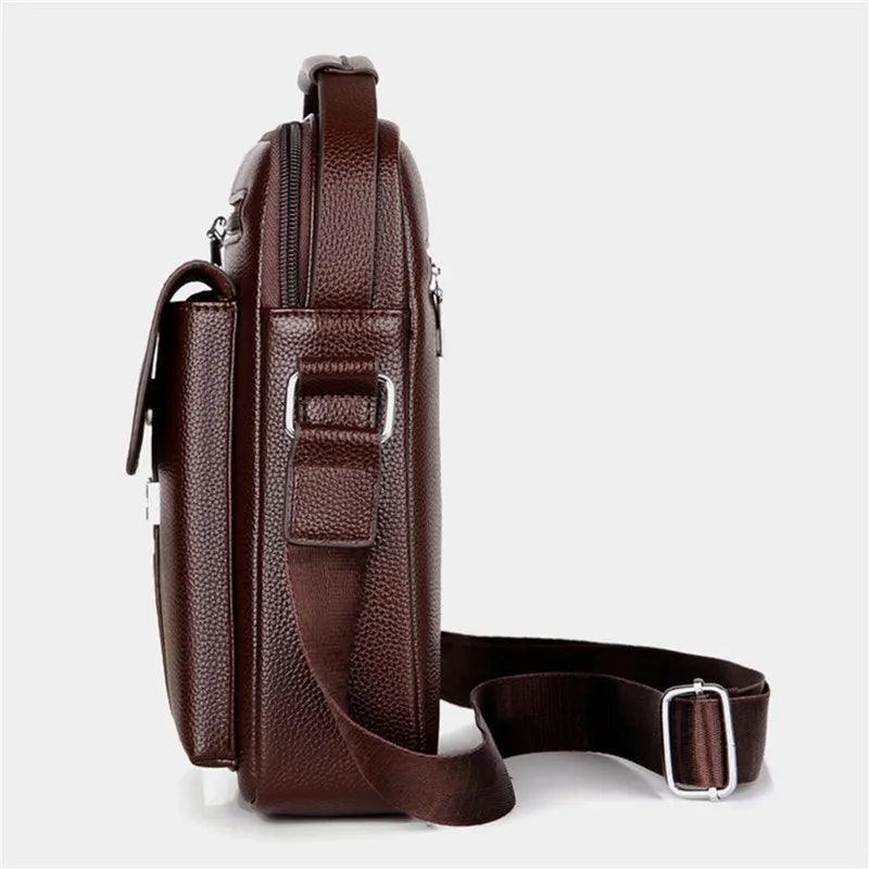 Tavros Elegance Leather Crossbody Bag