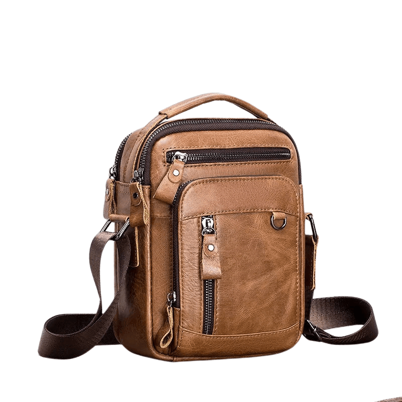 Tavros Modern Leather Crossbody Bag