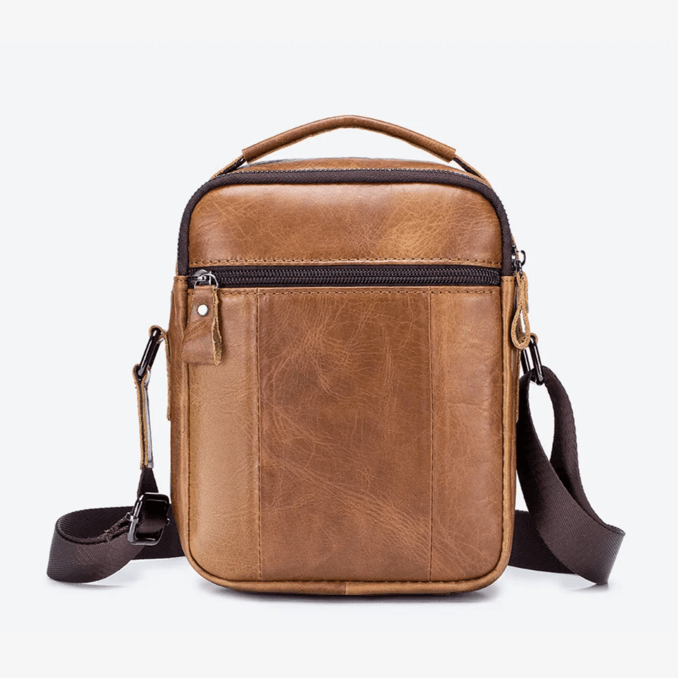 Tavros Modern Leather Crossbody Bag