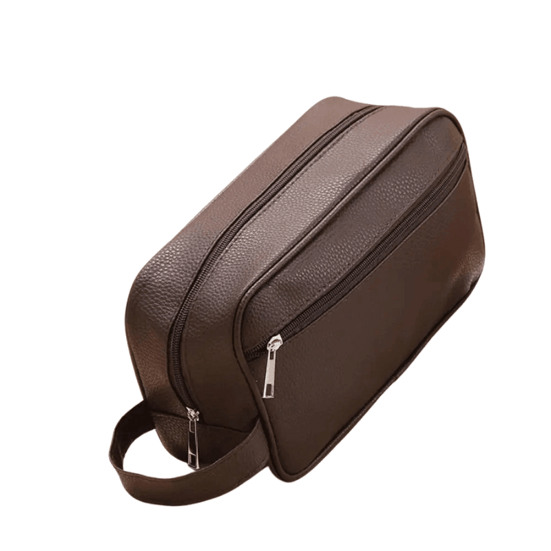 Tavros Essence Leather Toiletry Bag
