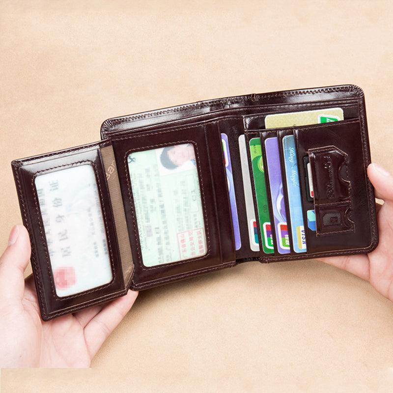 Tavros Sophisticated Classic Leather Wallet