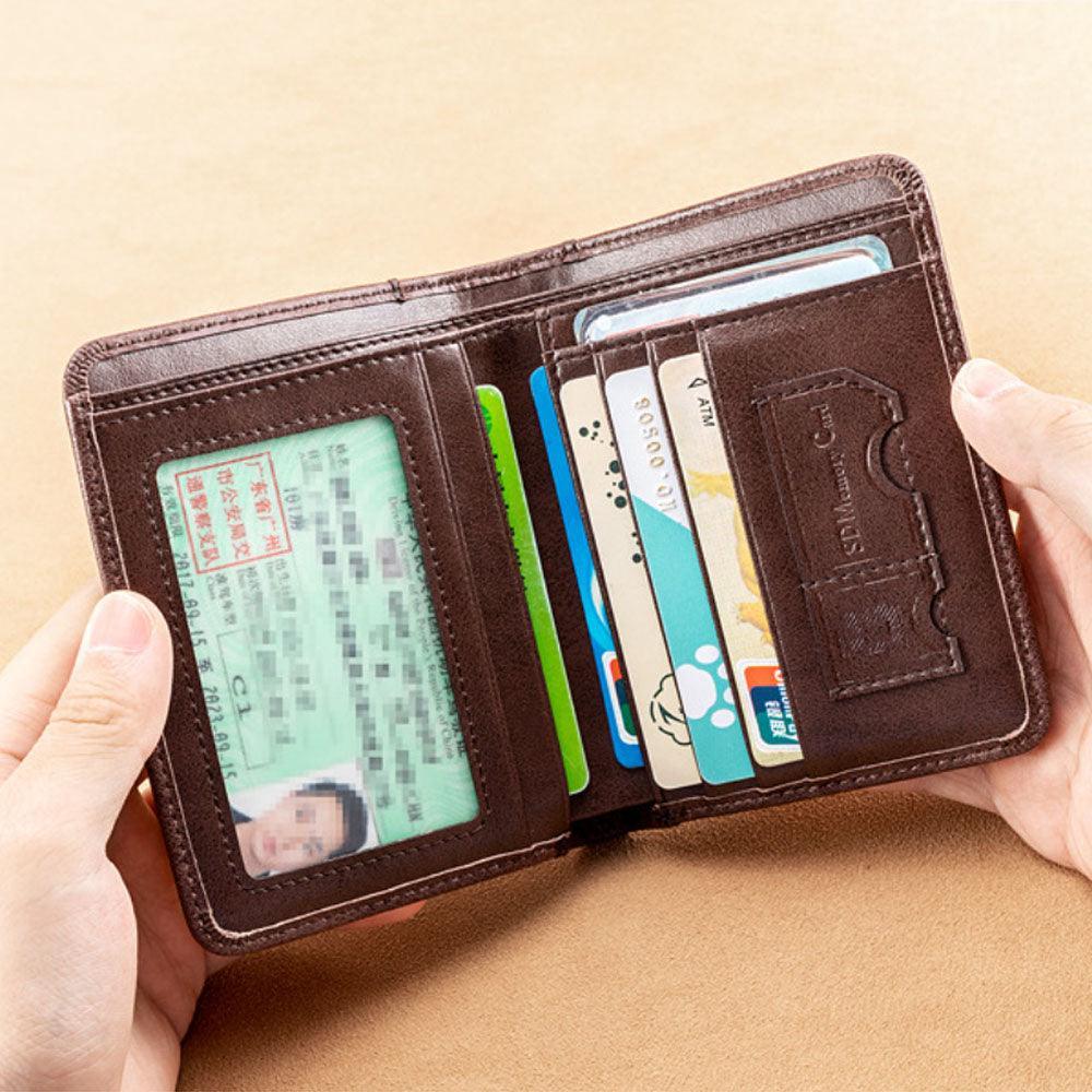 Tavros Sophisticated Classic Leather Wallet