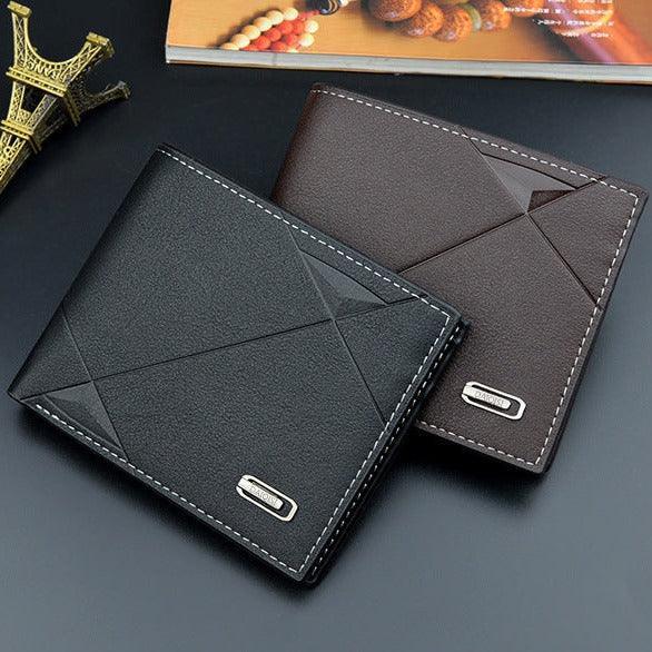 Tavros Diamond Style Leather Wallet
