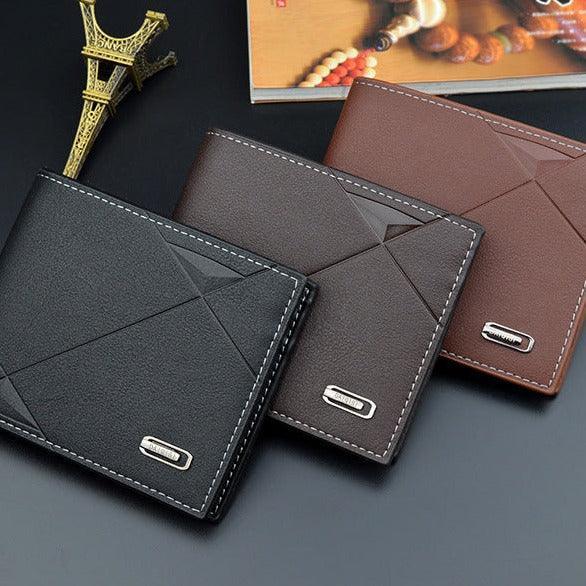 Tavros Diamond Style Leather Wallet