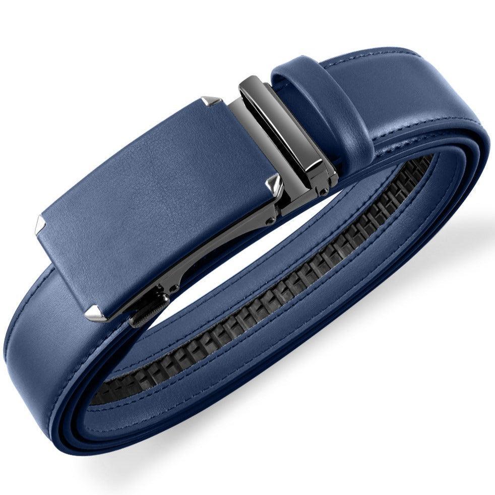 Tavros Blue Style Leather Belt