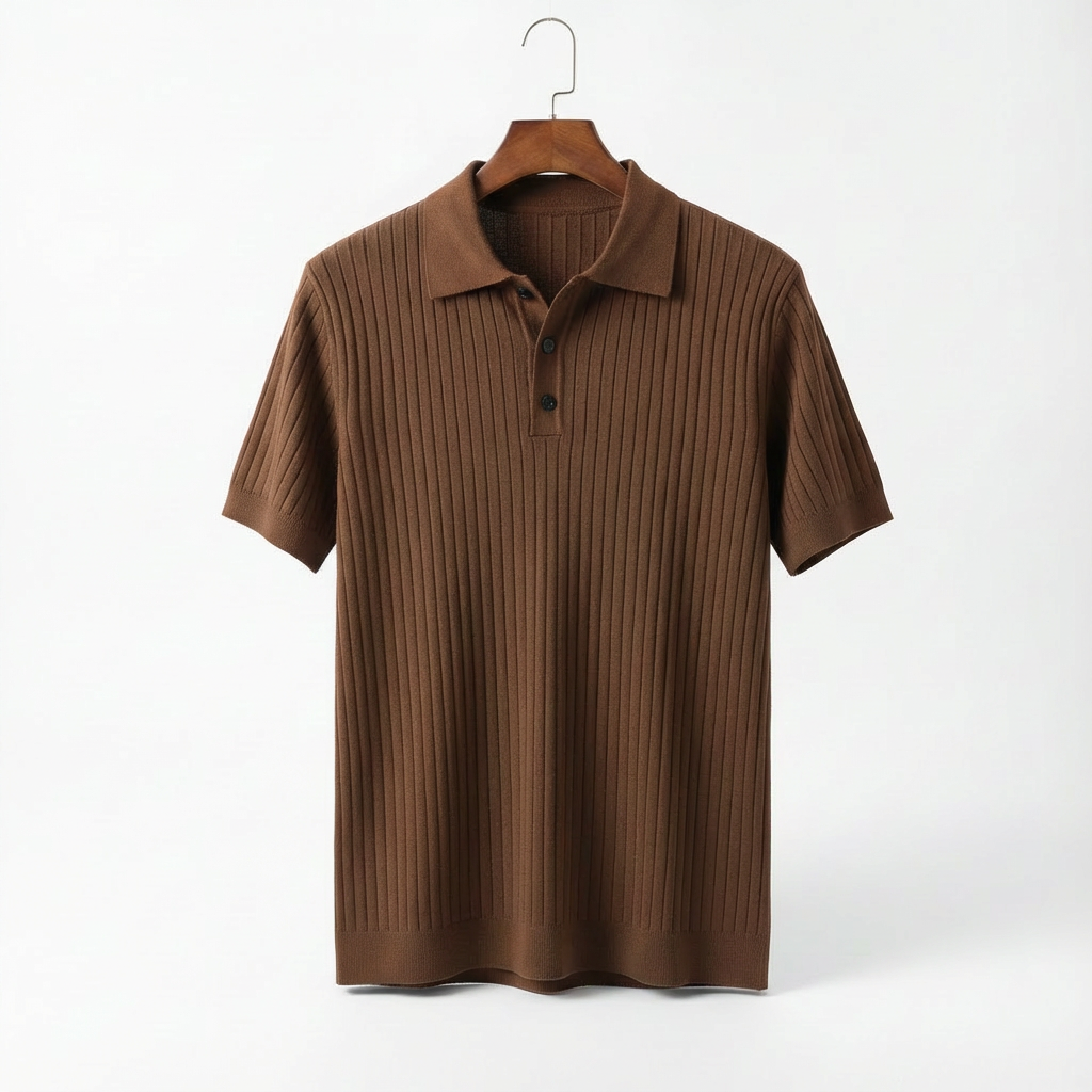 Tavros Retro Knit Polo
