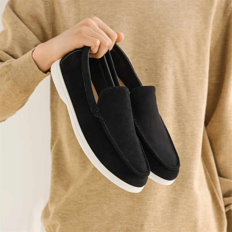 Tavros Heritage Suede Loafers