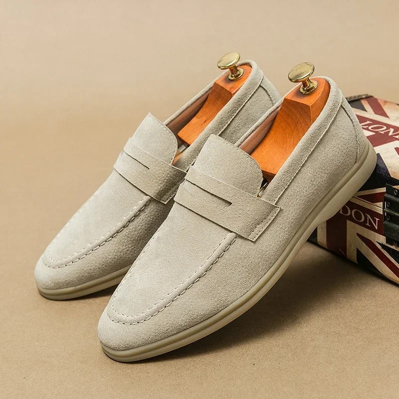 Tavros Prestige Suede Loafers