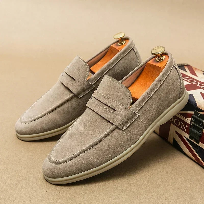 Tavros Prestige Suede Loafers