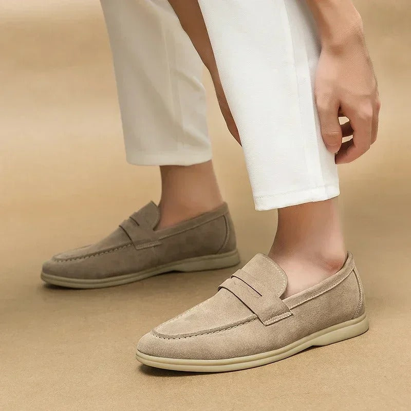 Tavros Prestige Suede Loafers