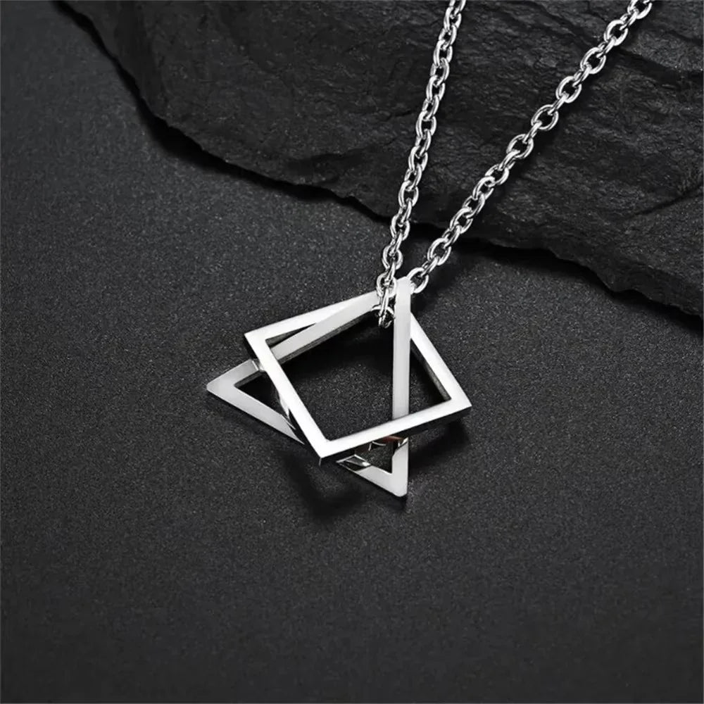 Geome Stainless Steel Necklace
