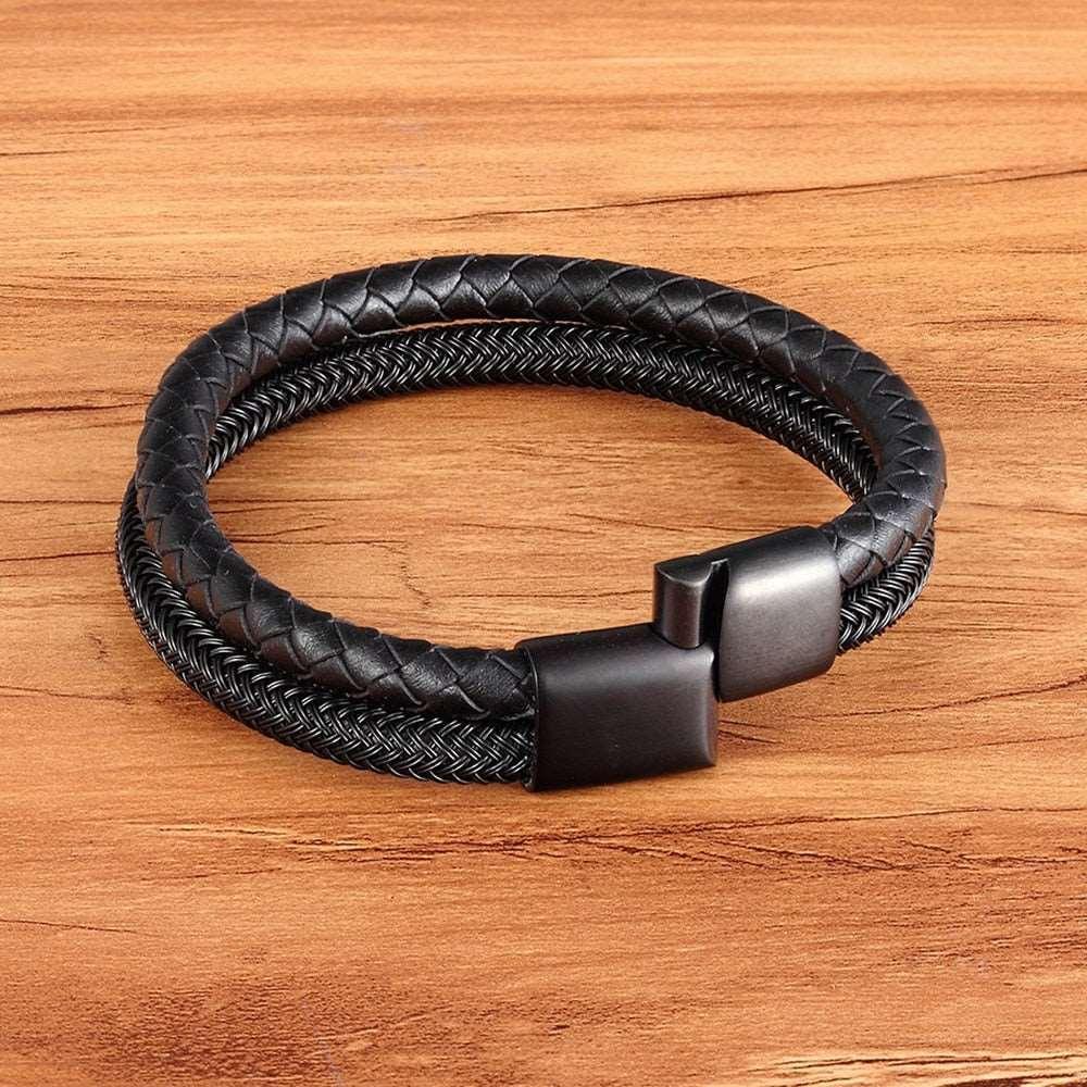 Tavros Companion Leather Bracelet