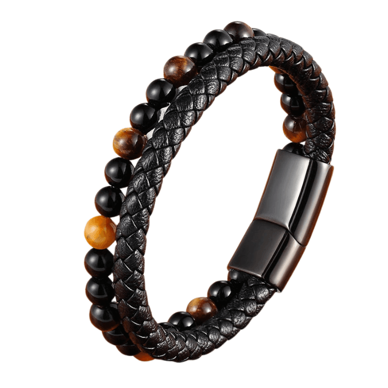 Tavros Distinctive Leather Bracelet