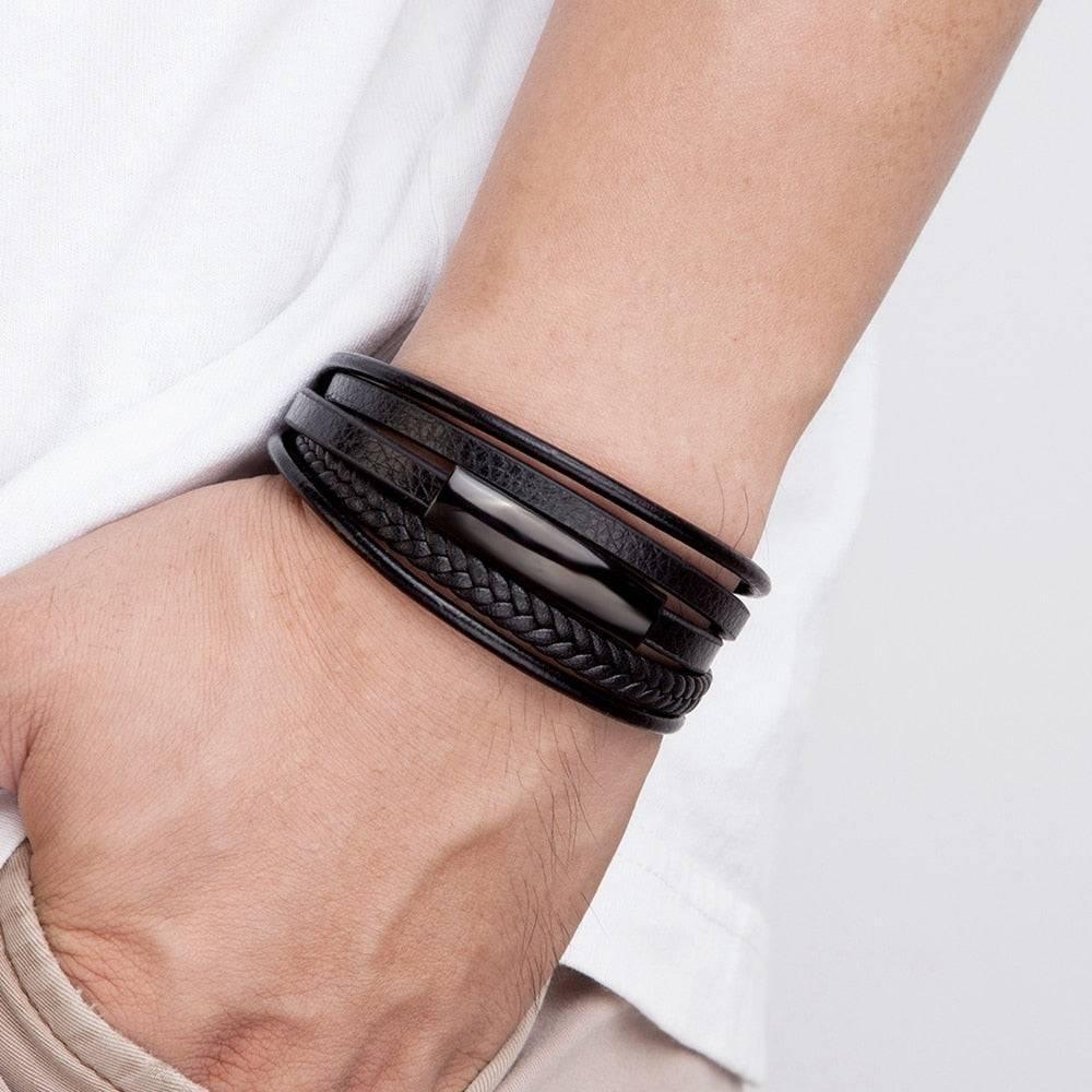 Tavros Leather Classic Bracelet