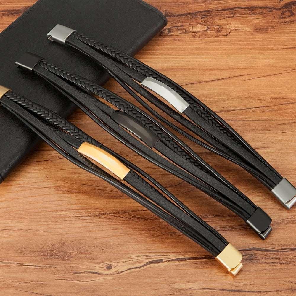 Tavros Leather Classic Bracelet